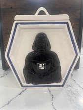 Rare Vintage Star Wars Sigma Ceramics Darth Vader/C3PO/R2D2 Cookie Jar - READ