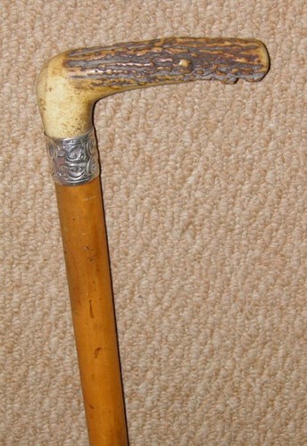 Antique walking stick - stick, cane