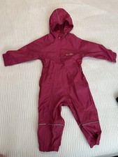Peter Storm Pink Infants / Baby Waterproof Suit, Size 6-12 Months, Brand New