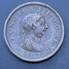 George III Penny 1807 Georgian