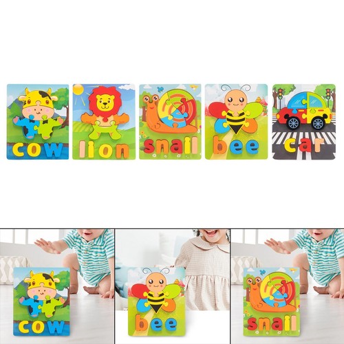 Cartoon image wooden jigsaw - cartoon,