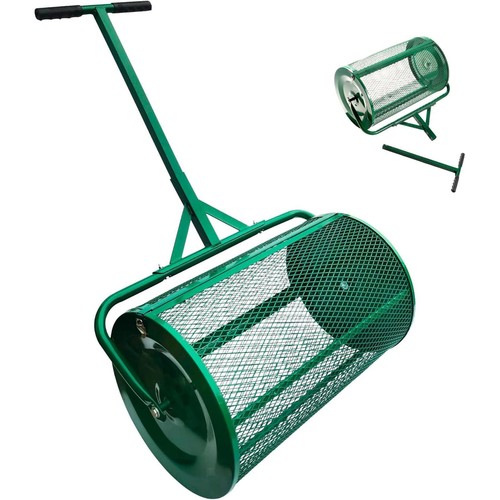 Compost spreader roller - spreader,