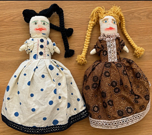 One handmade rag - one,
