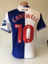 Signed Todd Cantwell Blackburn Rovers 2025/26 Shirt COA
