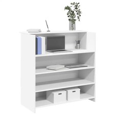 WALPLUS Reception Desk White