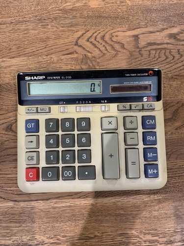 Sharp calculator elsi - calculator, mate