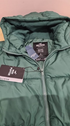 Hollister side tie puffer - hollister,
