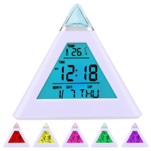 Trixes led digital alarm clock - led,