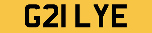 Gillie private number plate - private,