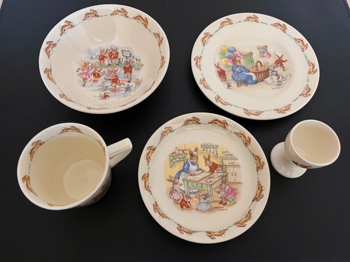 Vtg royal doulton bunnykins - vtg,