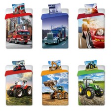 Youth Bedding Turbo Truck Fire