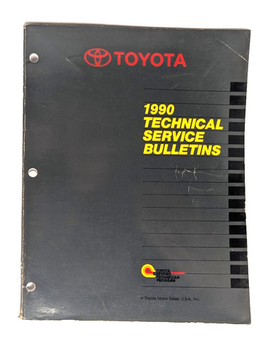 Toyota 1990 oem bulletins shop - 1990,