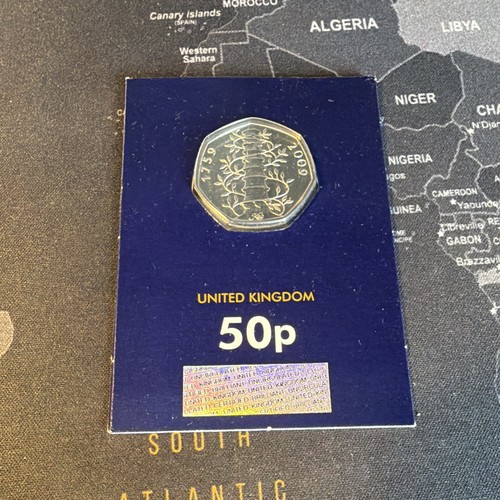 2019 kew gardens 50p coin - gardens,