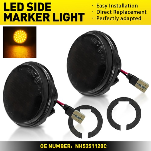 Smoked lens led - smoked,