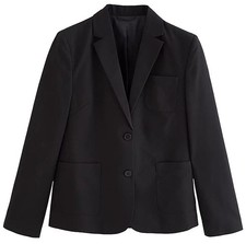 Girls Black School Blazer with
