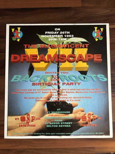 Dreamscape vll rave flyer - vll,