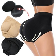 Women Padded Butt Lifter Hip Enhancer Shaper Panties Fake Ass Underwear Briefs