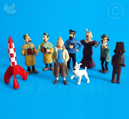 Tintin figures - ,