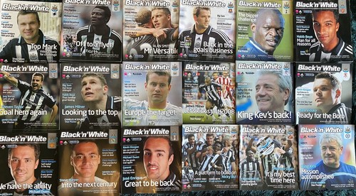 Newcastle united programmes - newcastle,