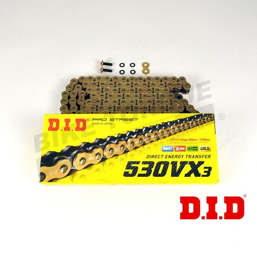 Did 530 pitch vx3 gold - did, chain