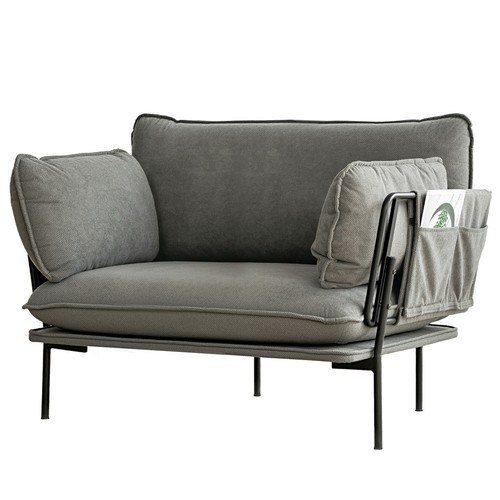 Modern accent armchair with - modern,