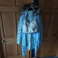 Ladies lands end ice blue