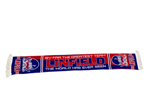 Linfield football scarf - football,
