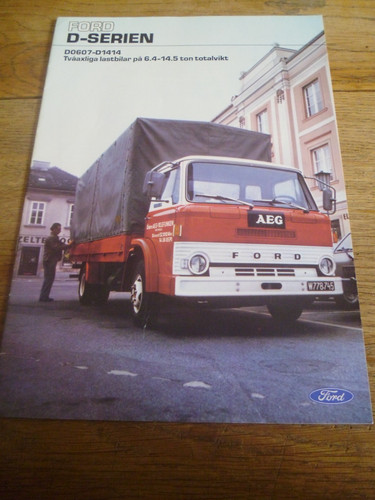 Ford series truck lorry - d,