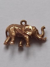 9ct Gold Elephant Charm