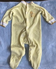 Vtg Sears Terry Cloth Footie