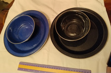 25cm diameter camping plates