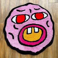 Cherry Bomb Rug Pink Hand