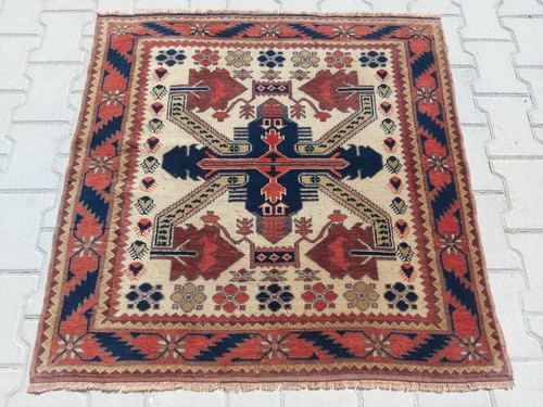 Antique azerbaijan rug unique - antique, rug,