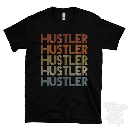 Hustler repeated retro style - retro,