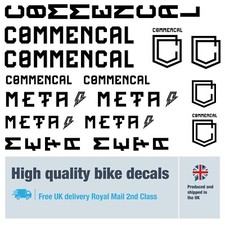 Commencal META bike / decals /