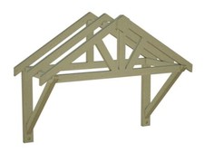 Roof porch canopy - porch, door