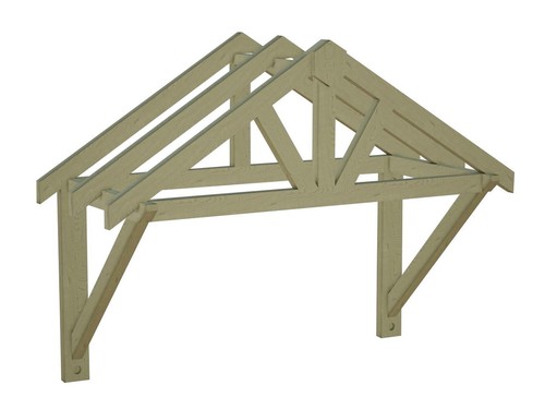 Roof porch canopy front door - porch,