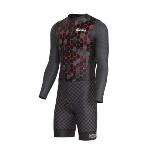 Men cycling skinsuit - cycling, full
