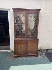 Edwardian Mahogany Bookcase With Adjustable Shelves