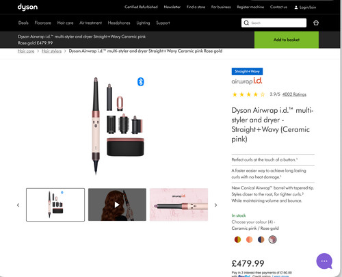 Dyson airwrap multi styler - dyson,