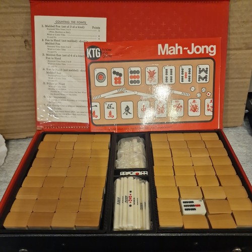 Vintage 1980 ktg mahjong - 1980's,