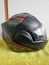 Scorpion EXO-TECH EVO Flip Front Modular Motorcycle Helmet XXL Pinlock Animo 