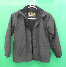 Kids Barbour coat in black