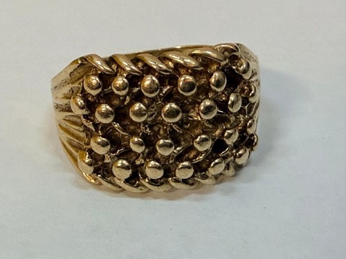 9ct gold keeper ring - 9ct,