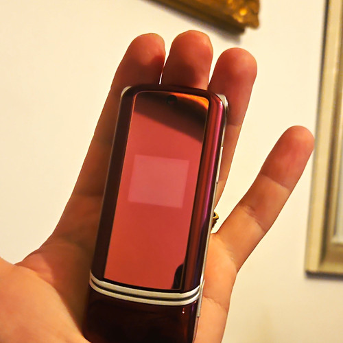 Motorola krzr red - k1, flip