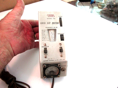 Vintage eico model - model, grid