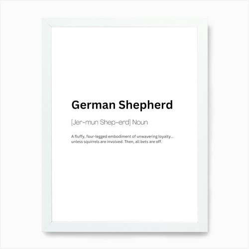 German shepherd definition - german,