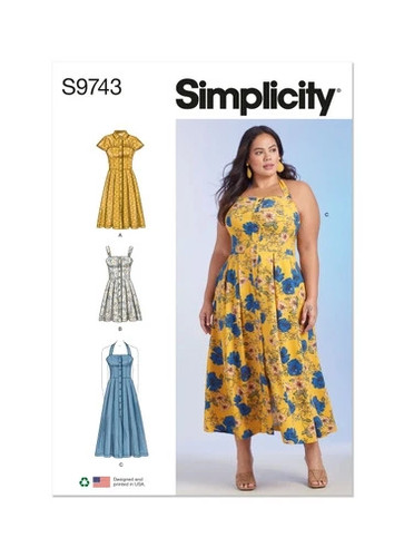 Simplicity 9743 sewing pattern - simplicity,