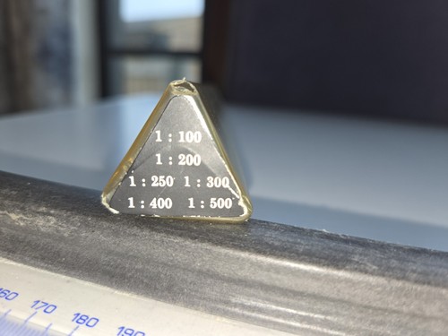 Architect scale triangular - scale,