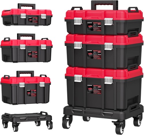 Airaj tier rolling tool box - 3-tier,